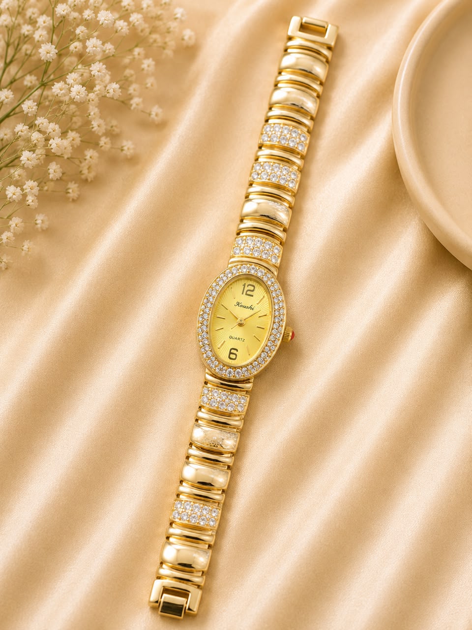 Premium vintage stainless steel watch