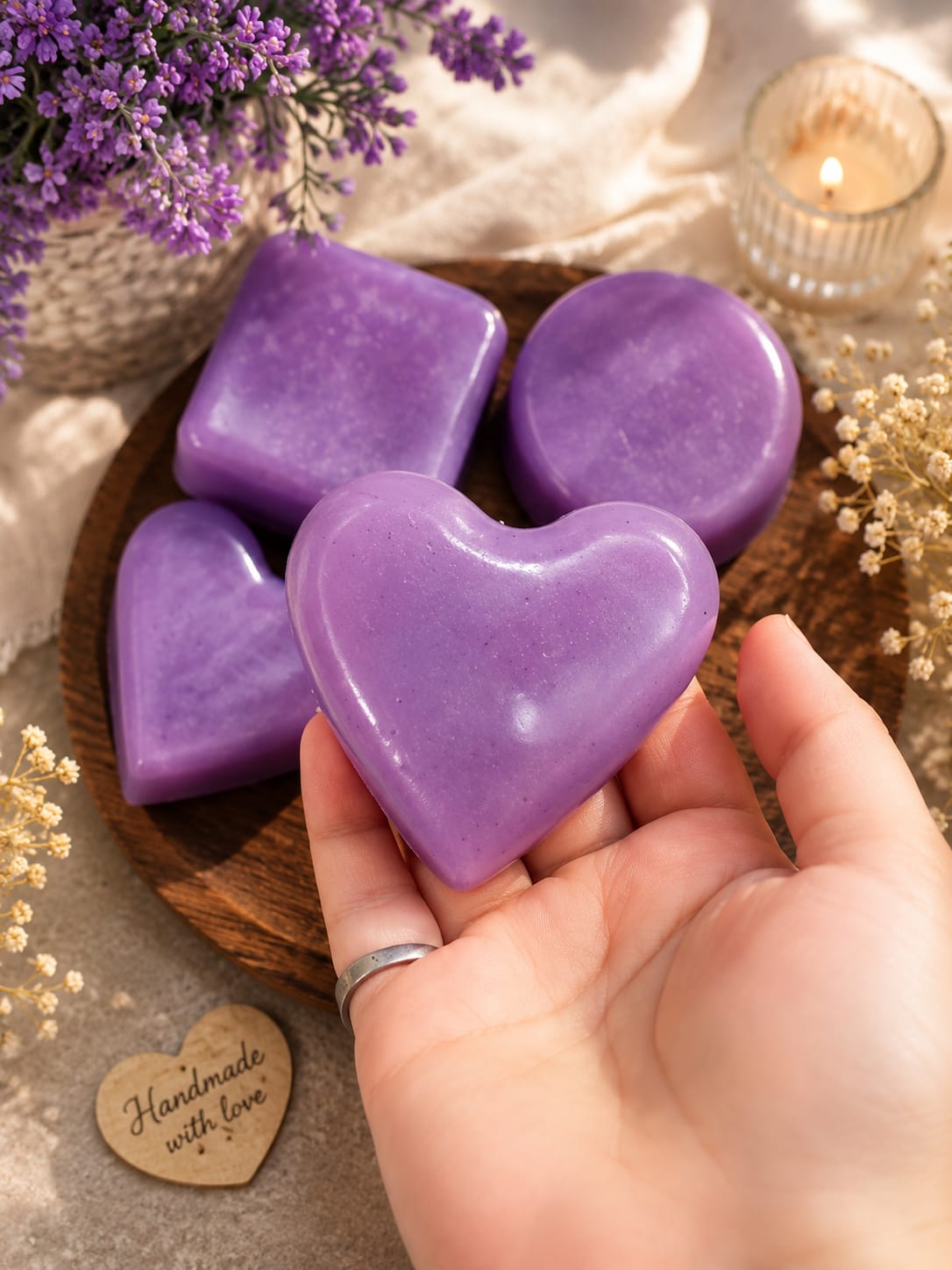 Homemade soaps with premium quality and fragrance