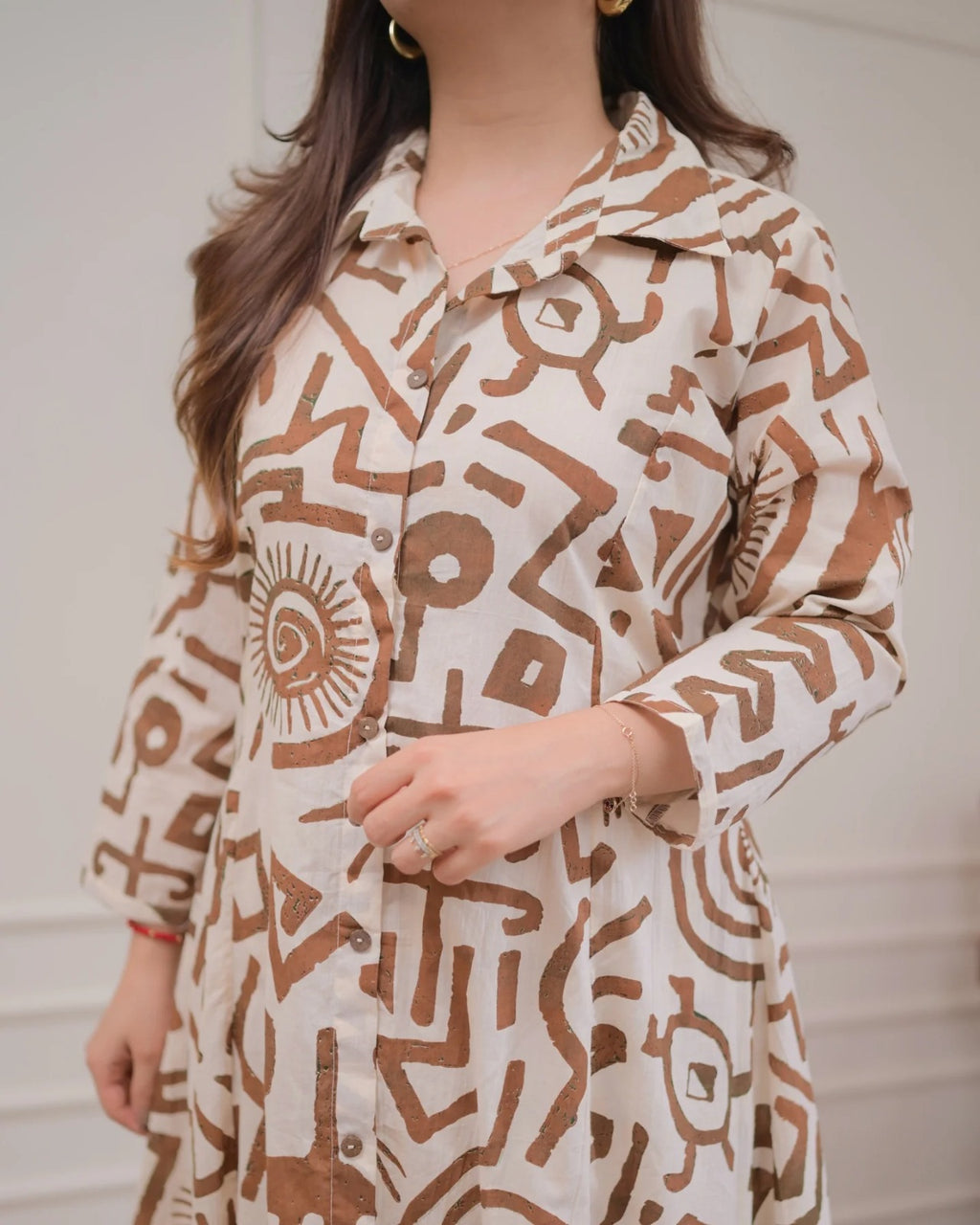 Premium Cotton Kurti Pant Set – perfect for casual outings, workwear, or festive days! 🌿