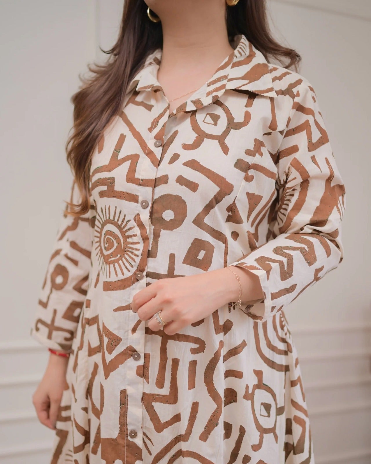 Premium Cotton Kurti Pant Set – perfect for casual outings, workwear, or festive days! 🌿