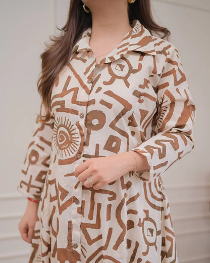 Premium Cotton Kurti Pant Set – perfect for casual outings, workwear, or festive days! 🌿