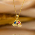 🌈 Trending: The Waterproof Rainbow Charm Chain.