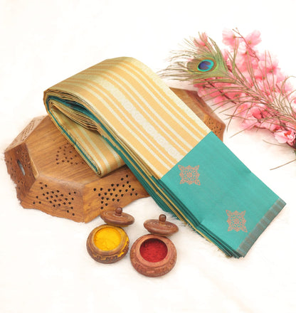 Elite Korvai Bridal Rapier Fancy Lightweight Silk-Type Saree