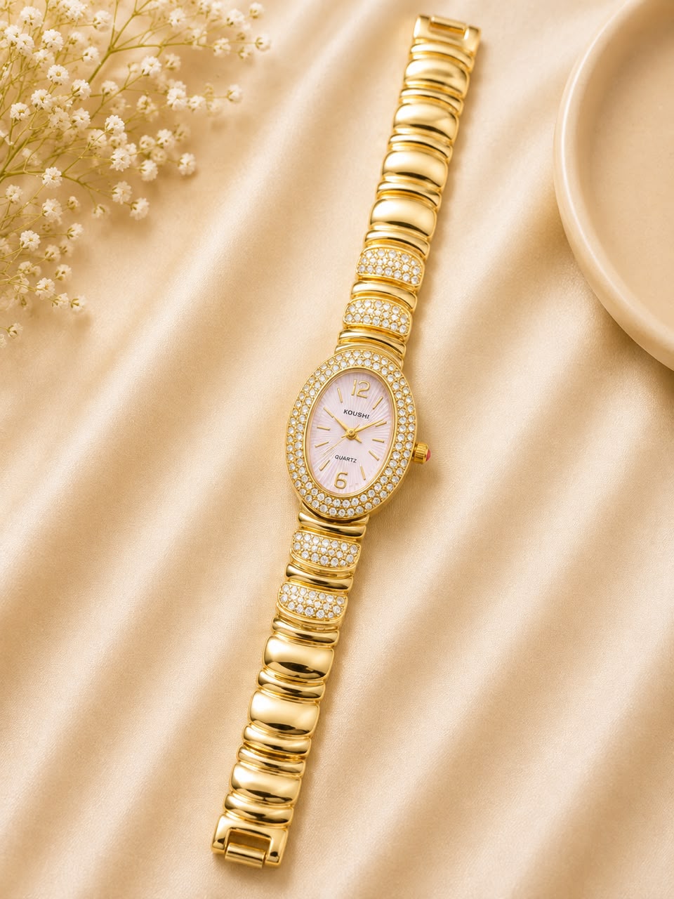 Premium vintage stainless steel watch