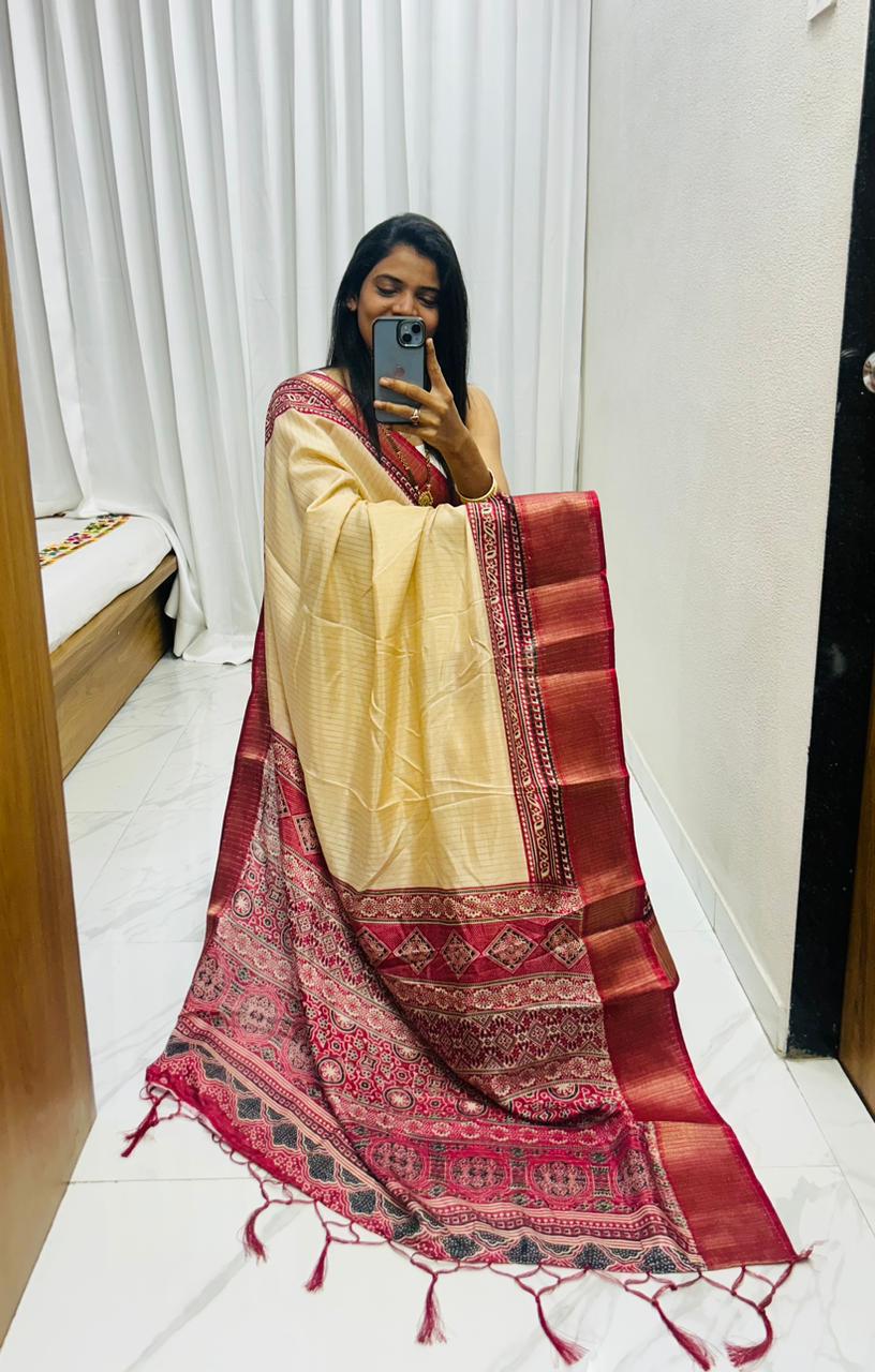 Super Bandhani Saree – New Super Catalogue | Ajrakh Gold