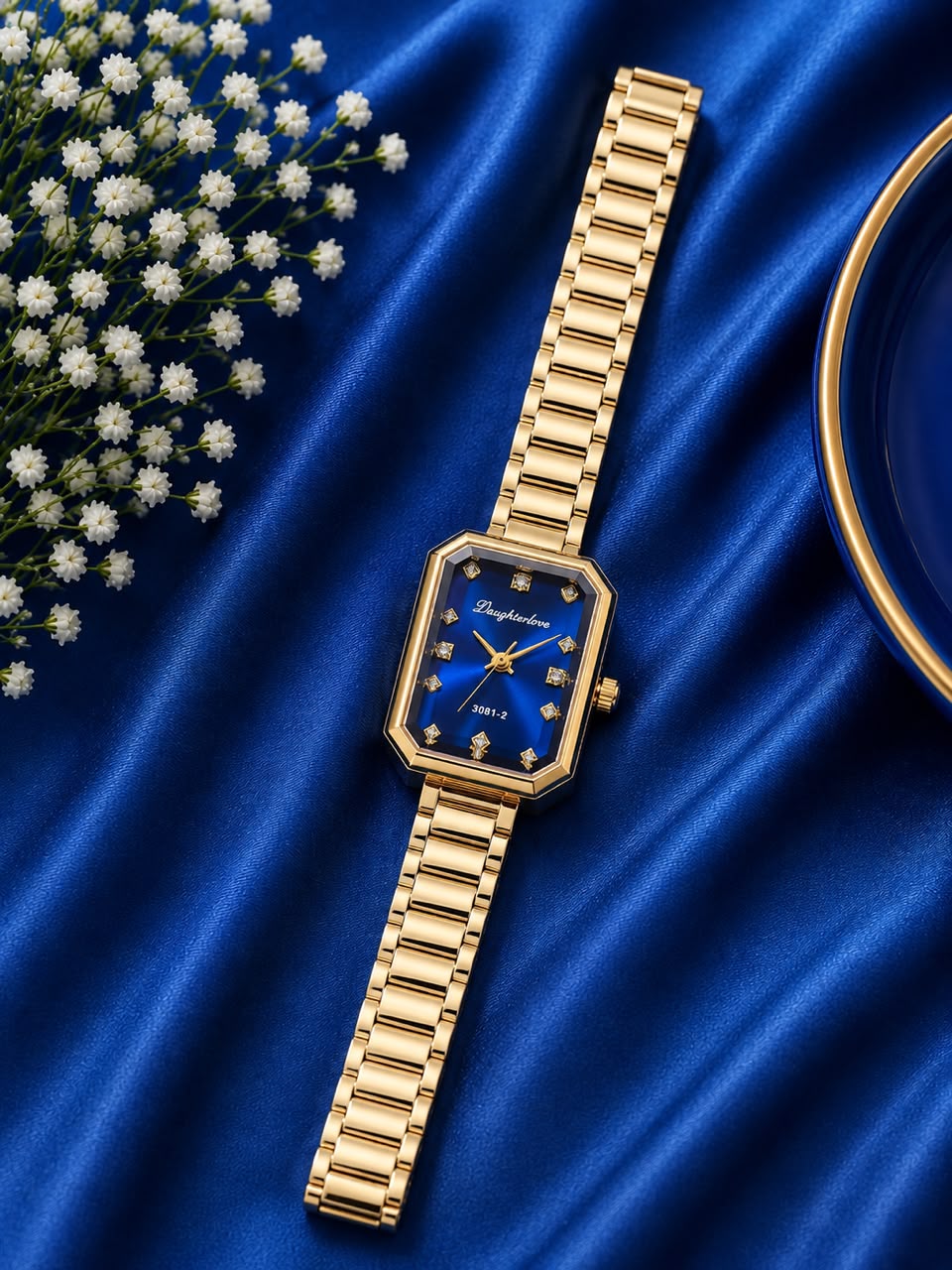 Premium vintage stainless steel watch