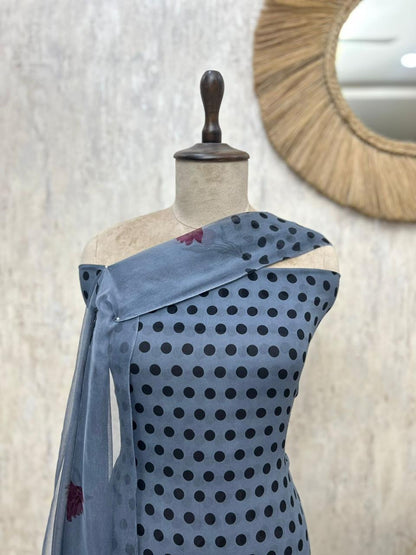 Elegant Georgette 3-Piece Suit
