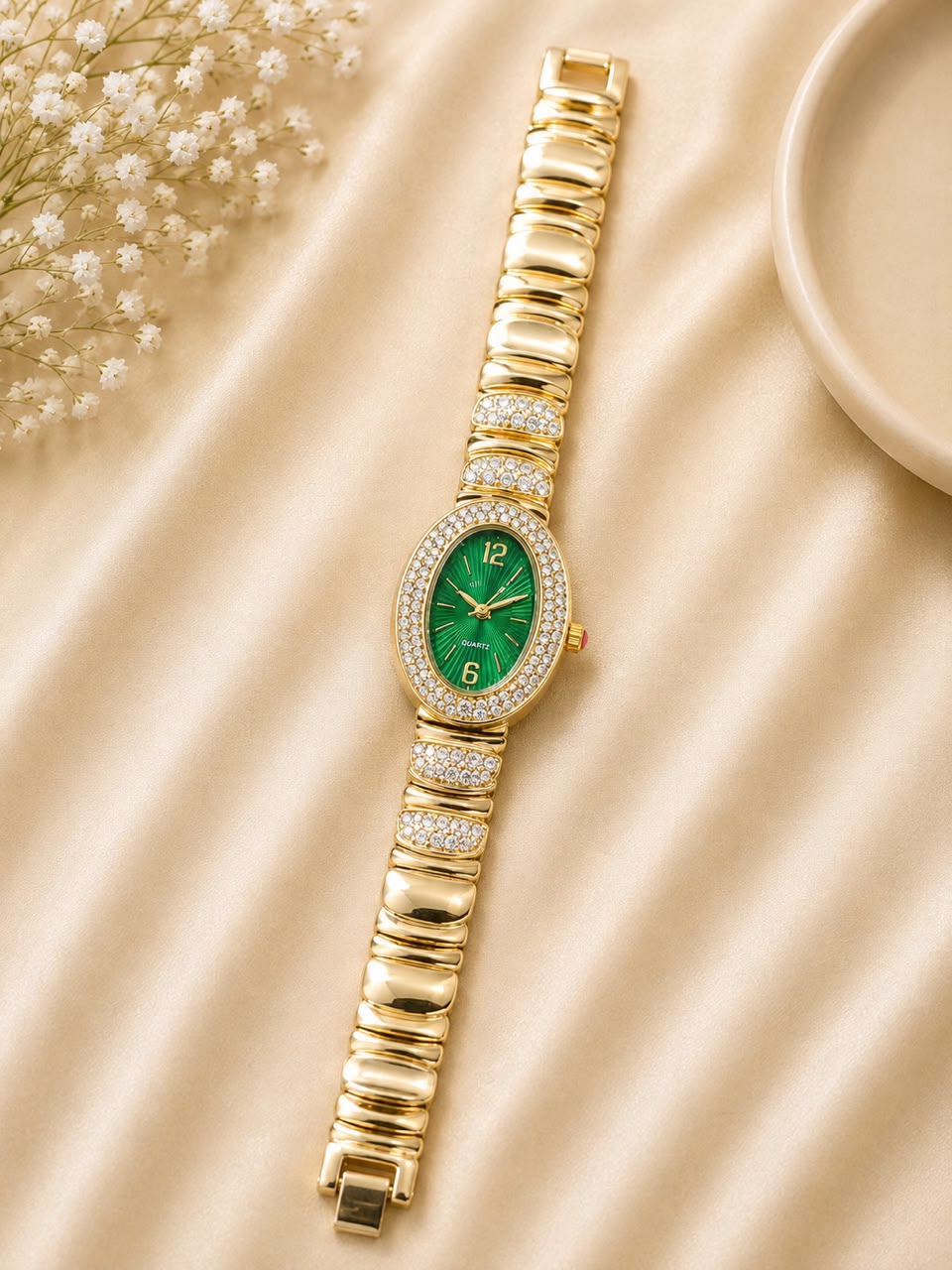 Premium vintage stainless steel watch