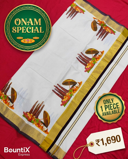 Onam Special Cotton Saree