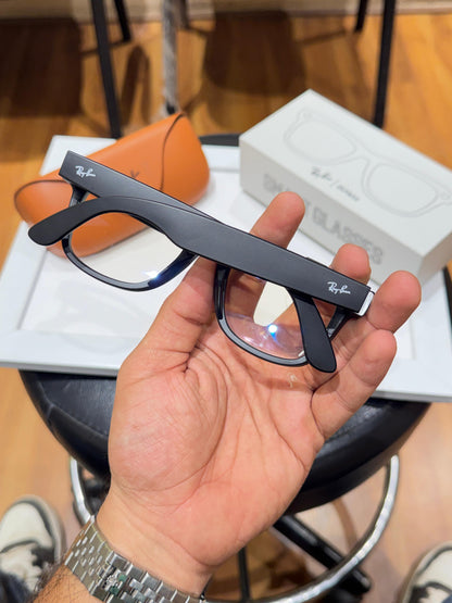 RayBan META AI – Full Black Plano