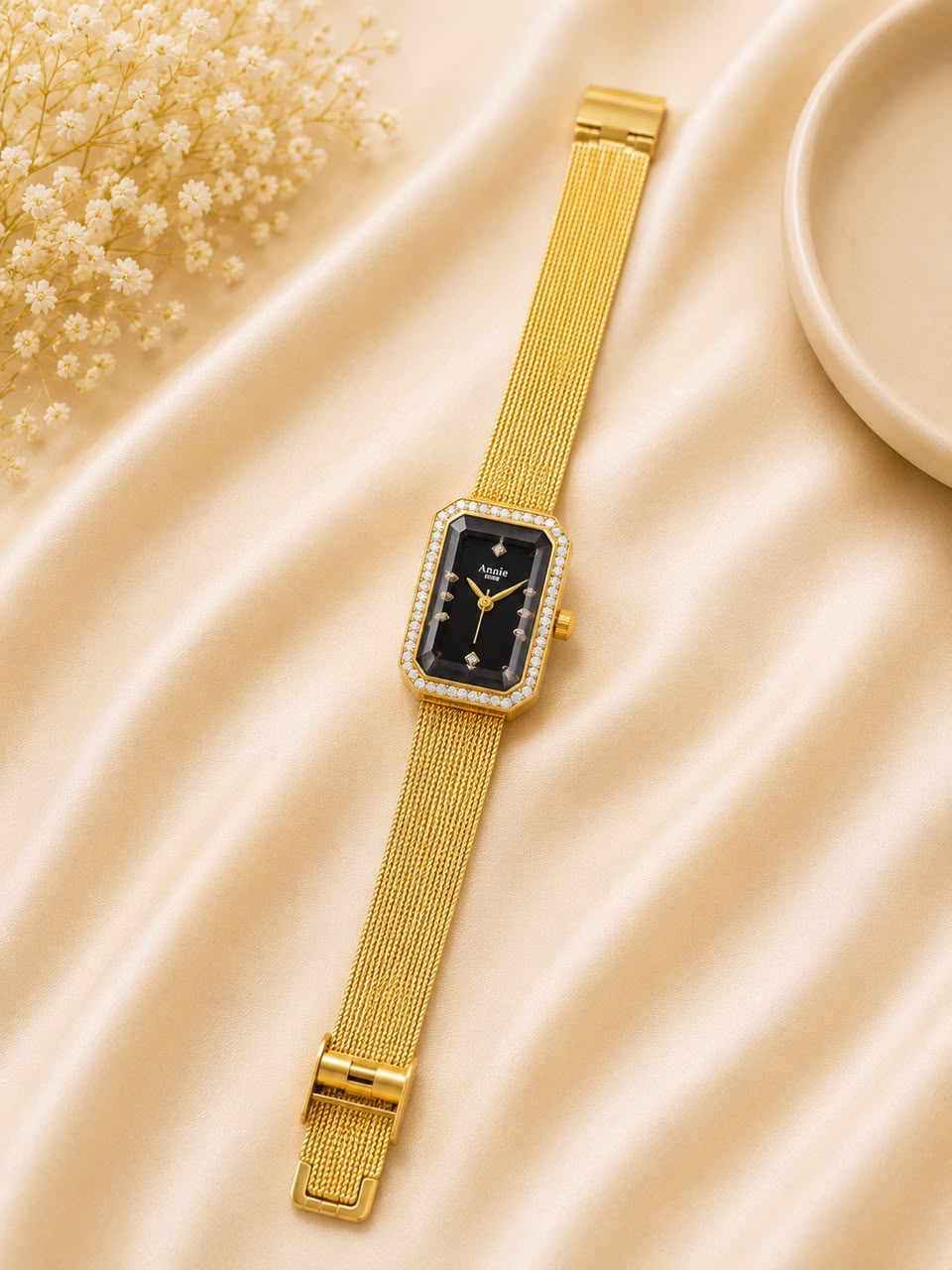 Premium vintage stainless steel watch