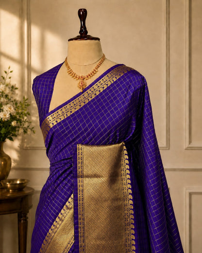 Premium Semi Kanchivaram Silk Saree