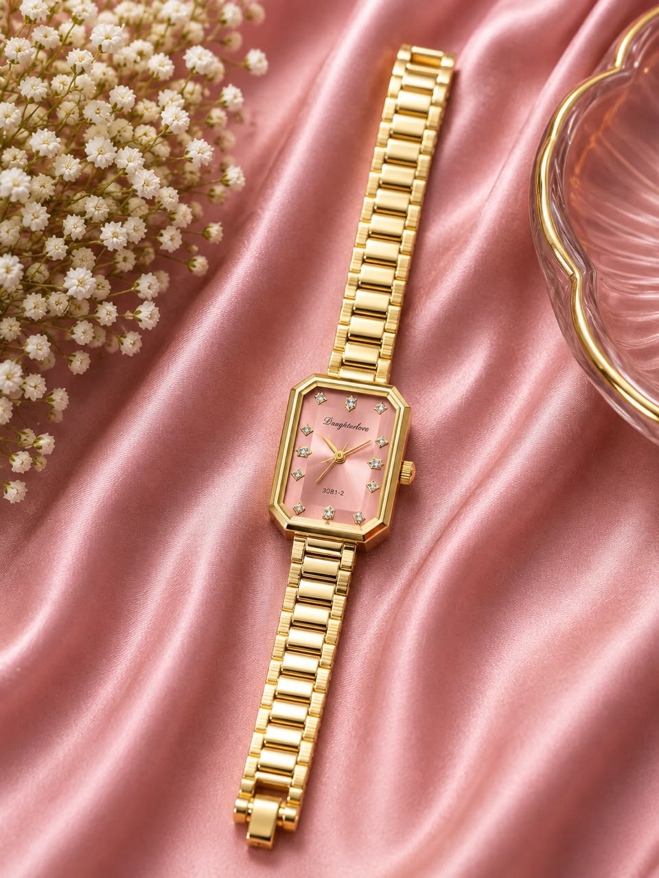 Premium vintage stainless steel watch