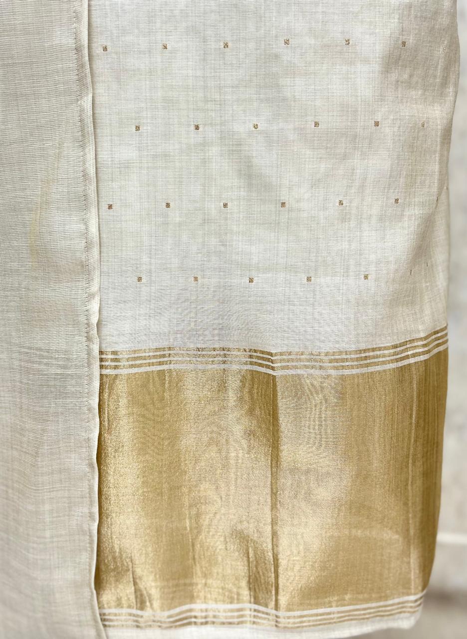 Premium Jamdani Linen Unstitched 3-Piece Suit
