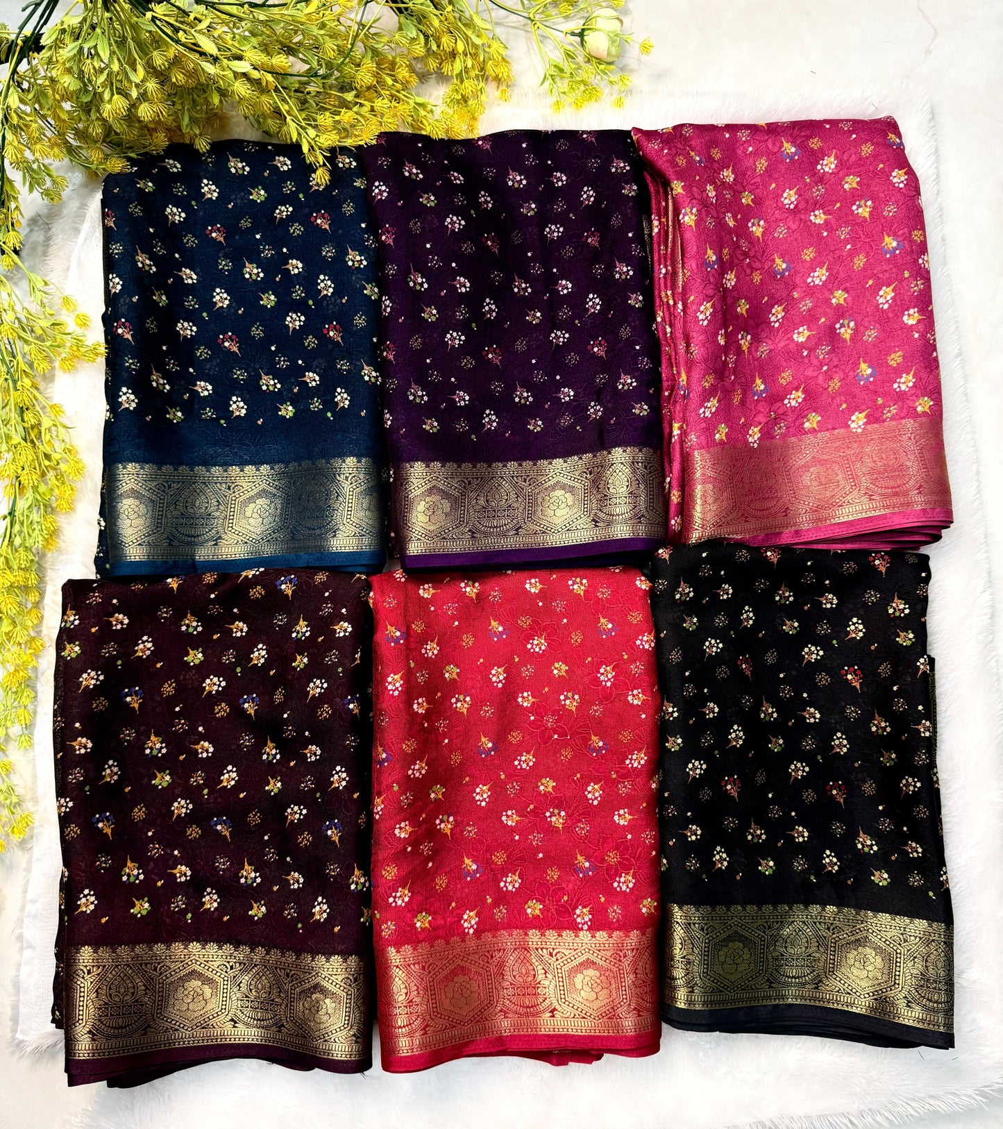 Ajrakh Heavy Marshmallow Soft Georgette Saree