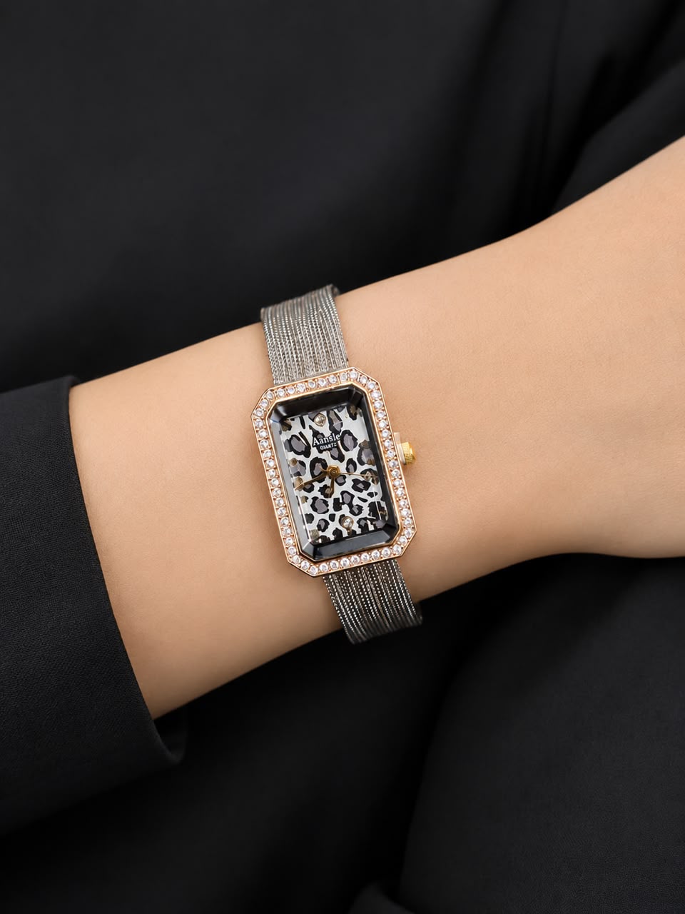 Premium vintage stainless steel watch
