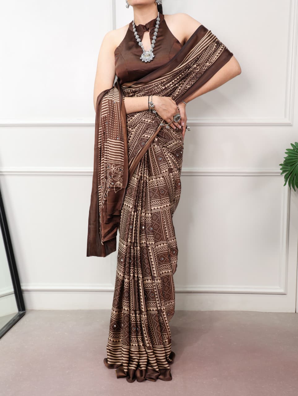 Luxury Satin Saree Collection
