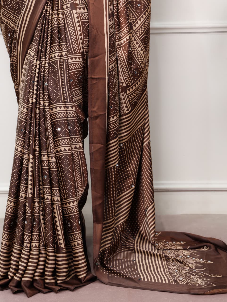 Luxury Satin Saree Collection