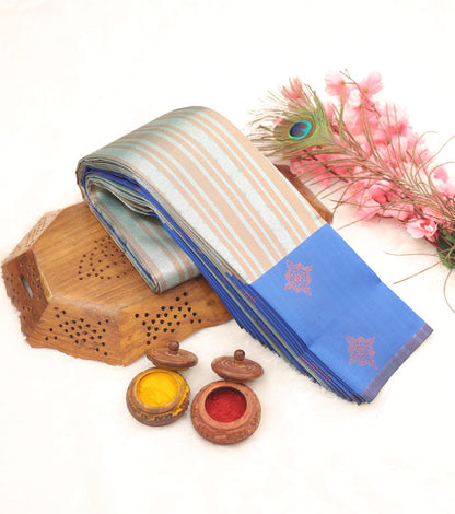 Elite Korvai Bridal Rapier Fancy Lightweight Silk-Type Saree