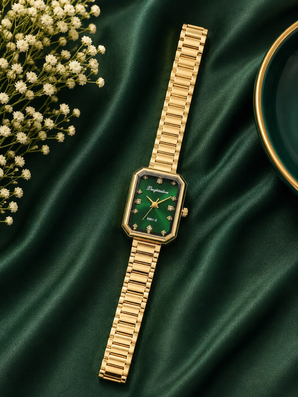Premium vintage stainless steel watch
