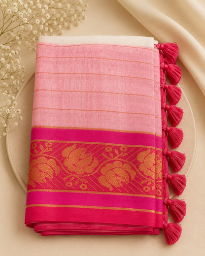 Premium 120 Count Mul Cotton Saree