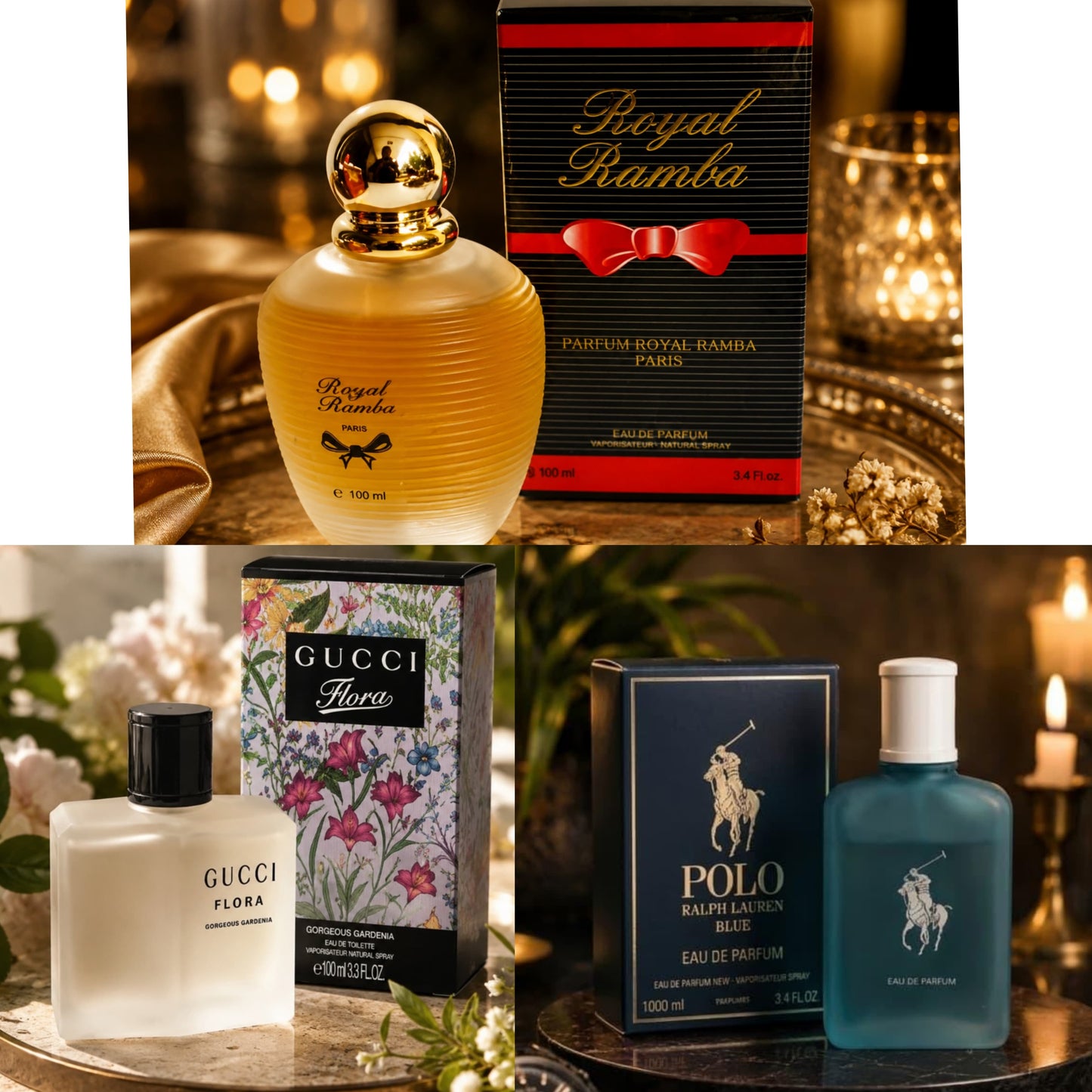 3-Piece Branded Perfume Combo