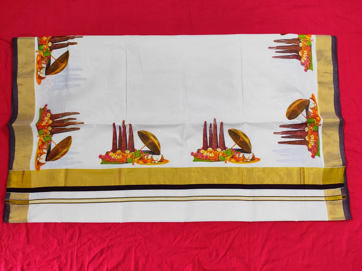 Onam Special Cotton Saree