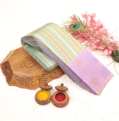 Elite Korvai Bridal Rapier Fancy Lightweight Silk-Type Saree
