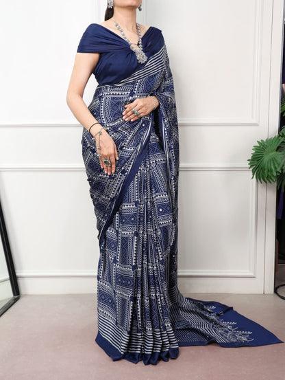 Luxury Satin Saree Collection