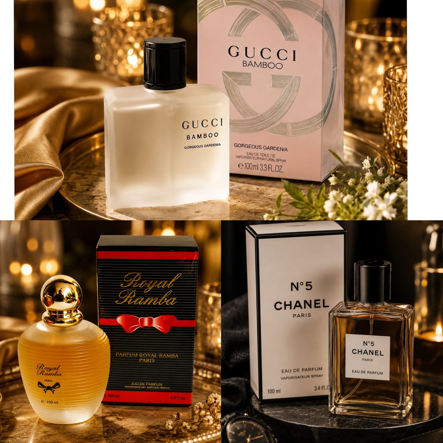 3-Piece Branded Perfume Combo