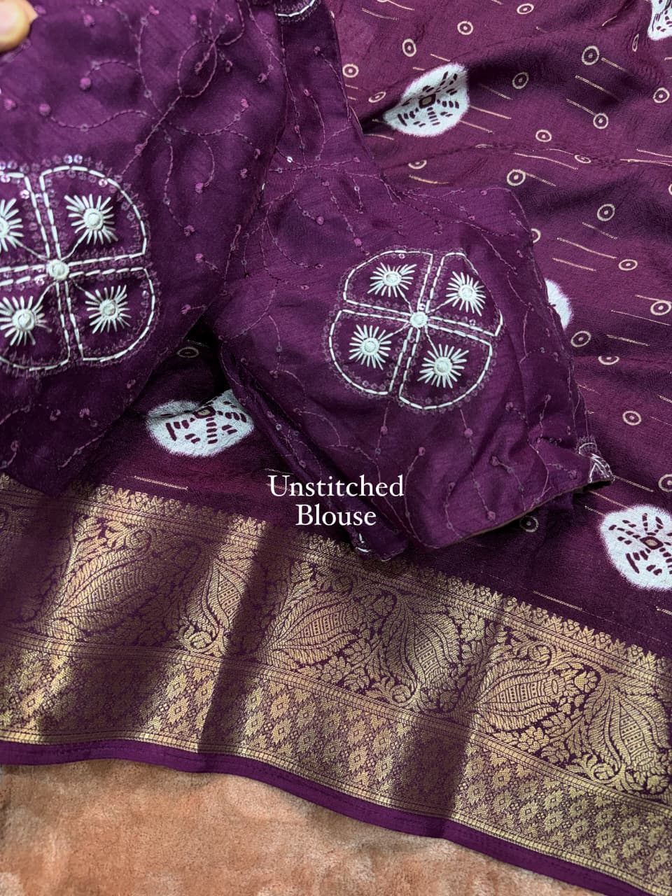 Premium Moss Jacquard Saree